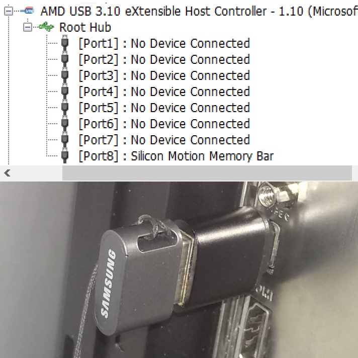 Amd usb outlet host controller