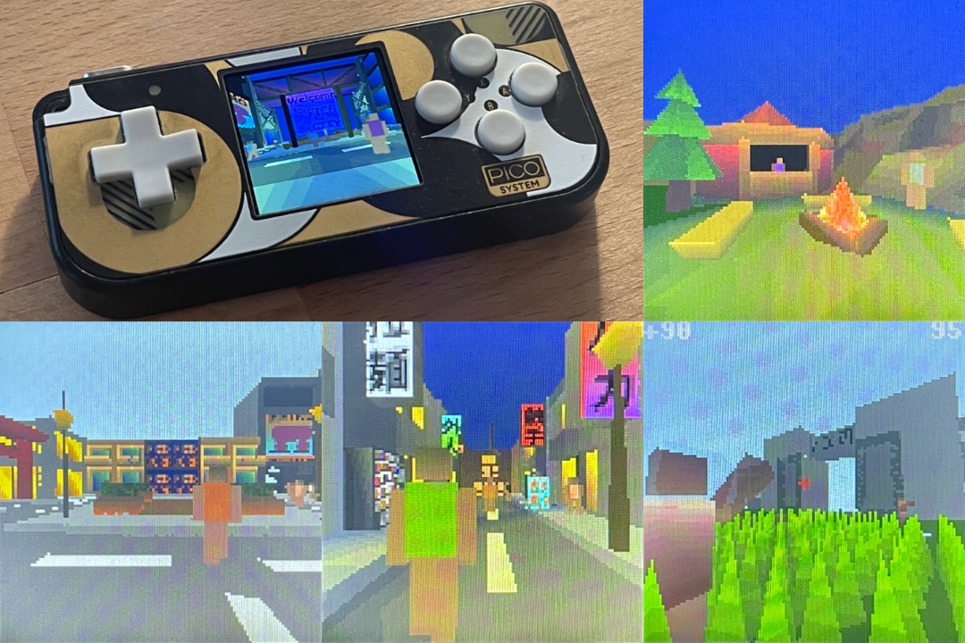 Open World 3D Game Runs On The RP2040 Microcontroller