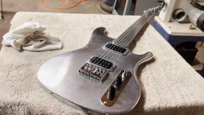 Aluminum deals guitar body