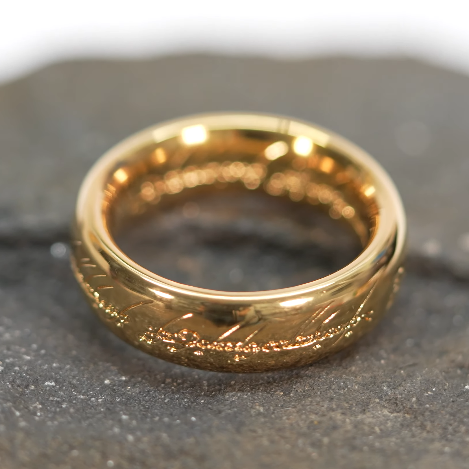 Facet gold ring | 3D CAD Model Library | GrabCAD