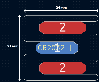 The tabs are 19 mm long and 4 mm wide.