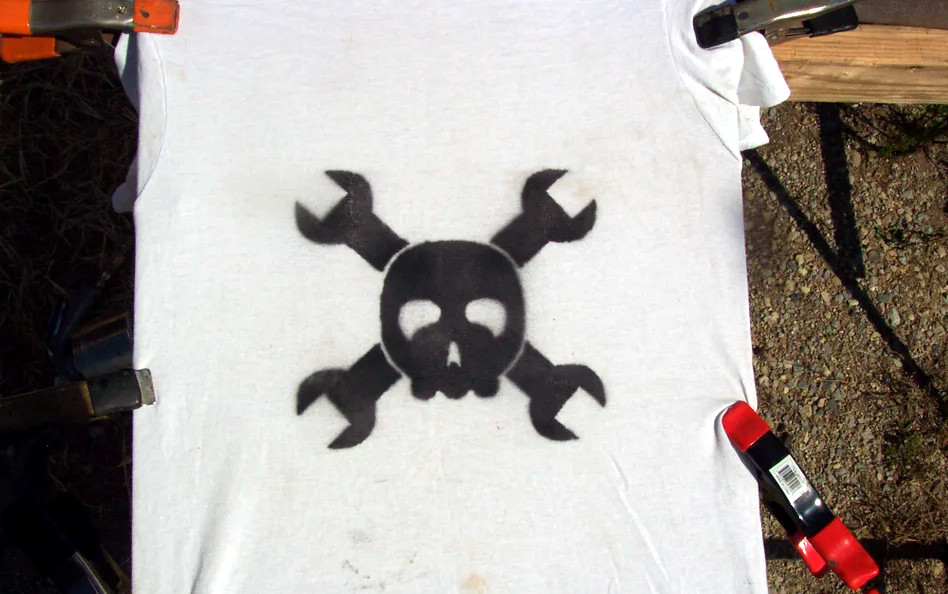 Skull Cutout T-shirt (with Pictures) - Instructables