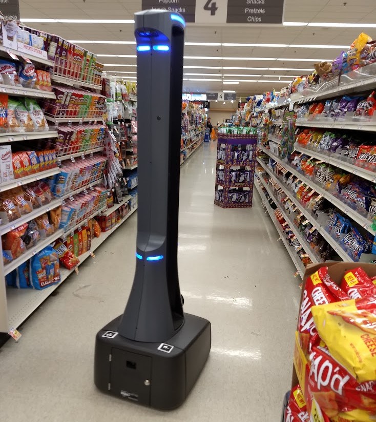 Grocery Store Robot Gets Brief Taste Of Freedom | Hackaday
