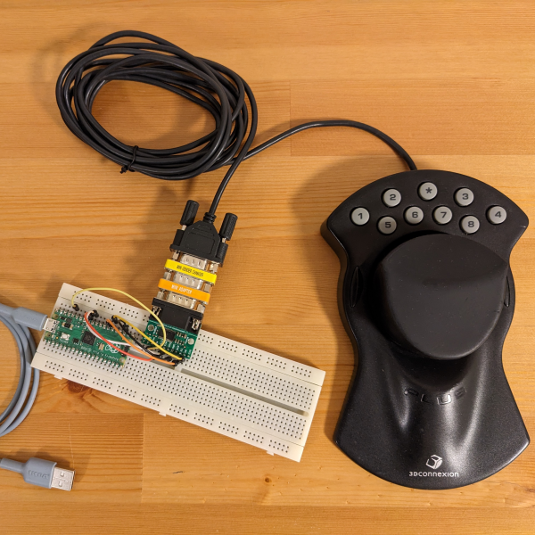 Old 3D CAD Mouse Gets New Lease Of Life | Hackaday