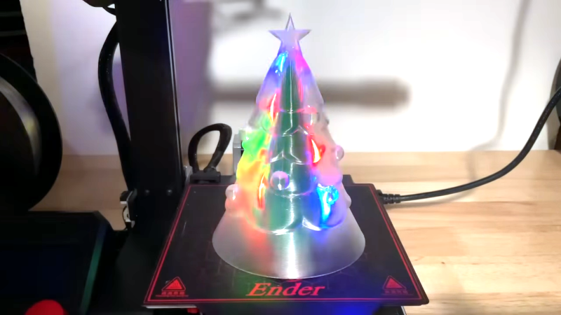 Clear PLA Diffuses LEDs | Hackaday