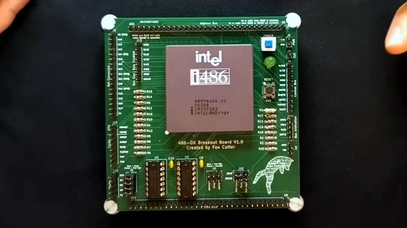 It’s a 486 Computer, On a Breadboard