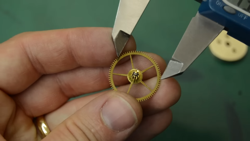 Stripped Clock Wheel Gets a New Set of Teeth, the Hard Way