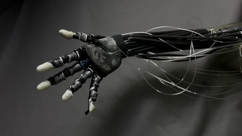 Robot Hand Looks and Acts Like the Real Thing