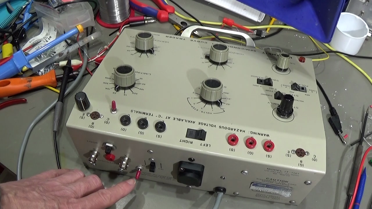 Hack Your Heathkit To Trace MOSFET Curves