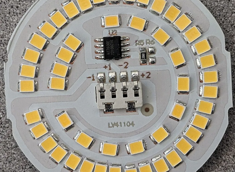 Three Way LED Bulb Gives Up Its Secrets