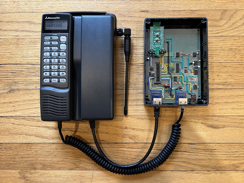 Custom Bluetooth Adapter Brings 1990s Car Phone Back Online