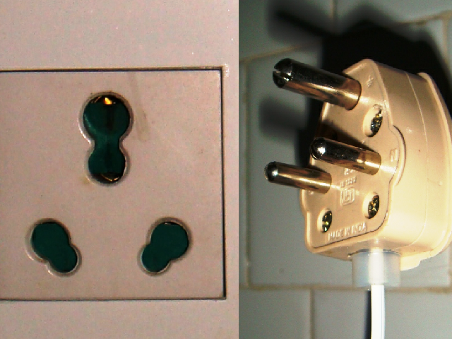 Universal Pattern Guide for AC Power Plugs/Sockets