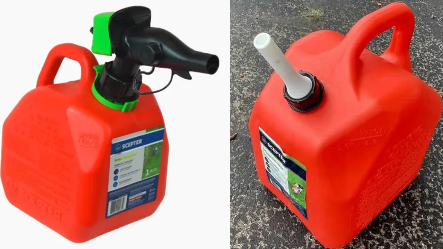 Printed Gas Can Accessories Make Refueling A Little Neater