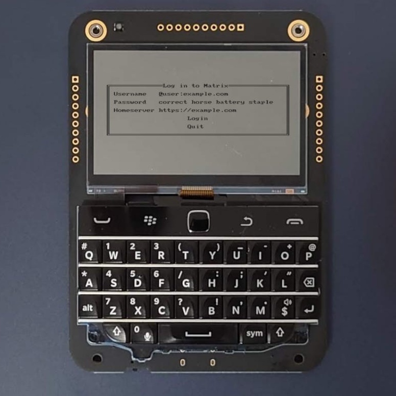 Beepberry Brings Memory LCD And A Physical Keyboard To Your Pi