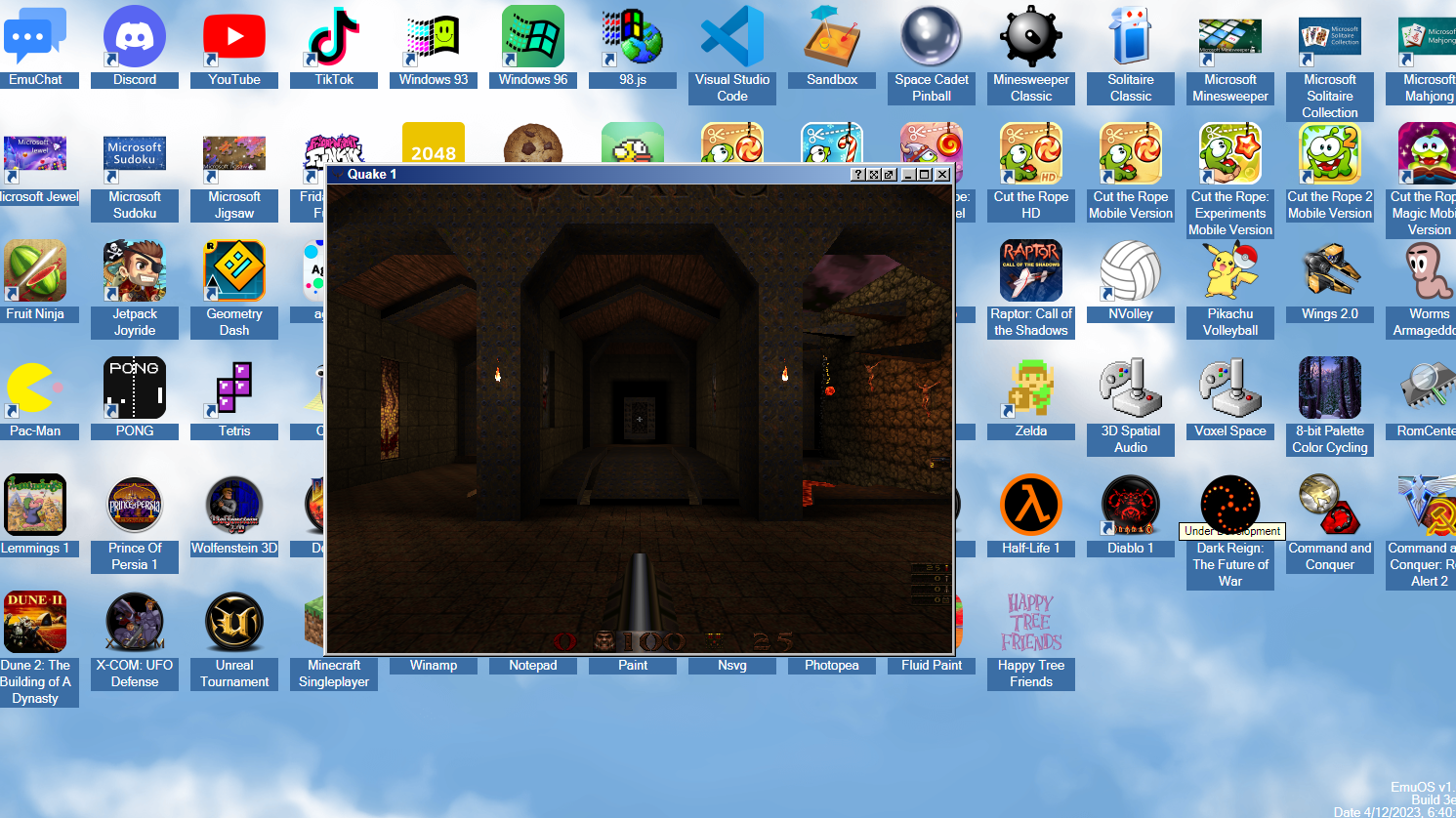 PC Classics, Right In Your Browser With EmuOS