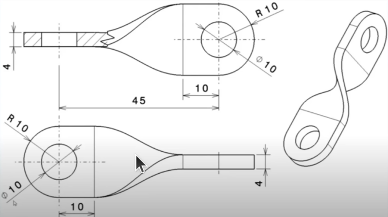 How To Model A Twisted Part In FreeCAD | Hackaday