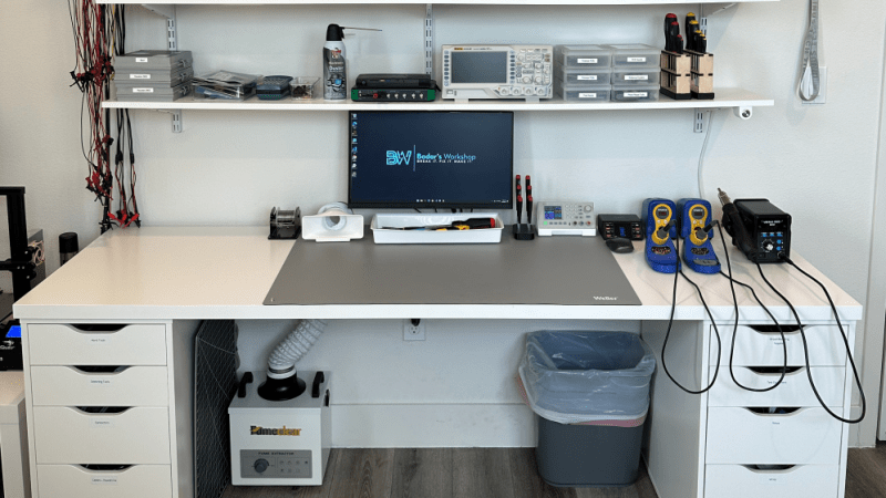 More Ideas For Setting Up An Electronics Workbench