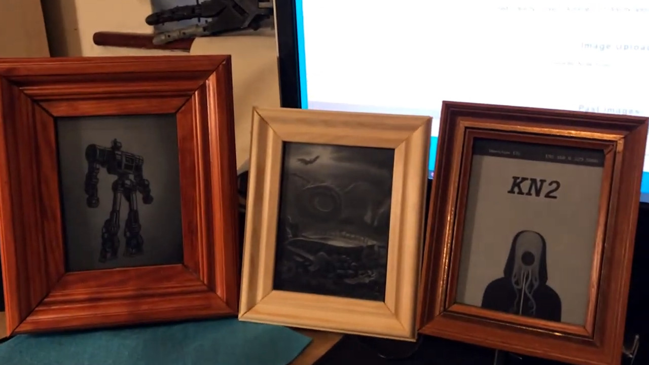 Turning Old Kindles Into AI Powered Picture Frames