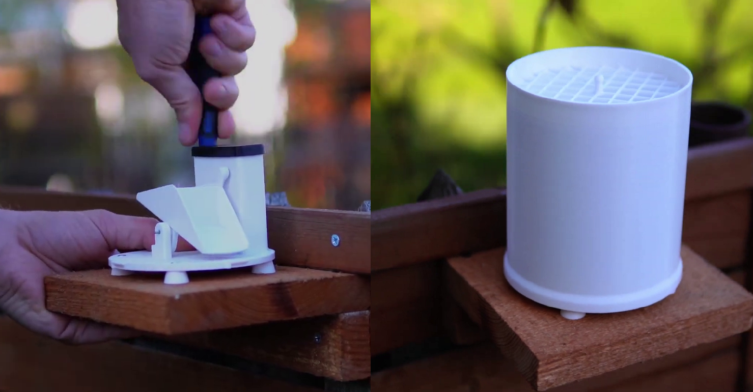 DIY 3D Printed Rain Gauge Connects To Home Assistant | Hackaday