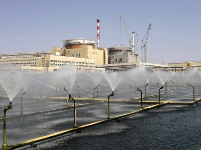 Spray ponds at the Volgodonsk Nuclear Power Station. (Credit: RIA Novosti)