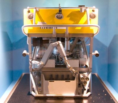 The Victor 6000 ROV, capable of diving to depths of 6 km.
