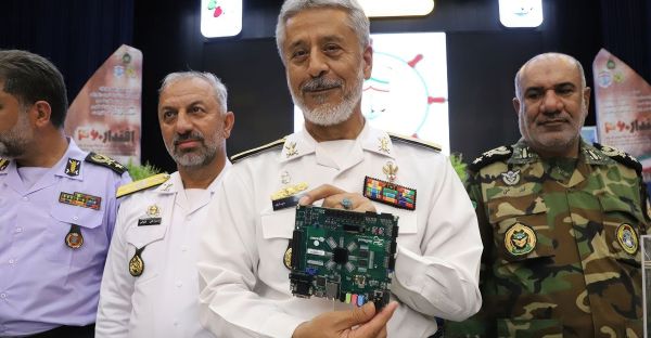 The FPGA board in question which was programmed to run the algorithm. (Source: iranintl)