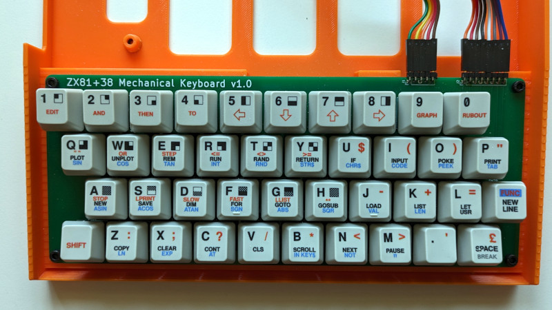 It's Never Too Late To Upgrade Your ZX81 Keyboard | Hackaday