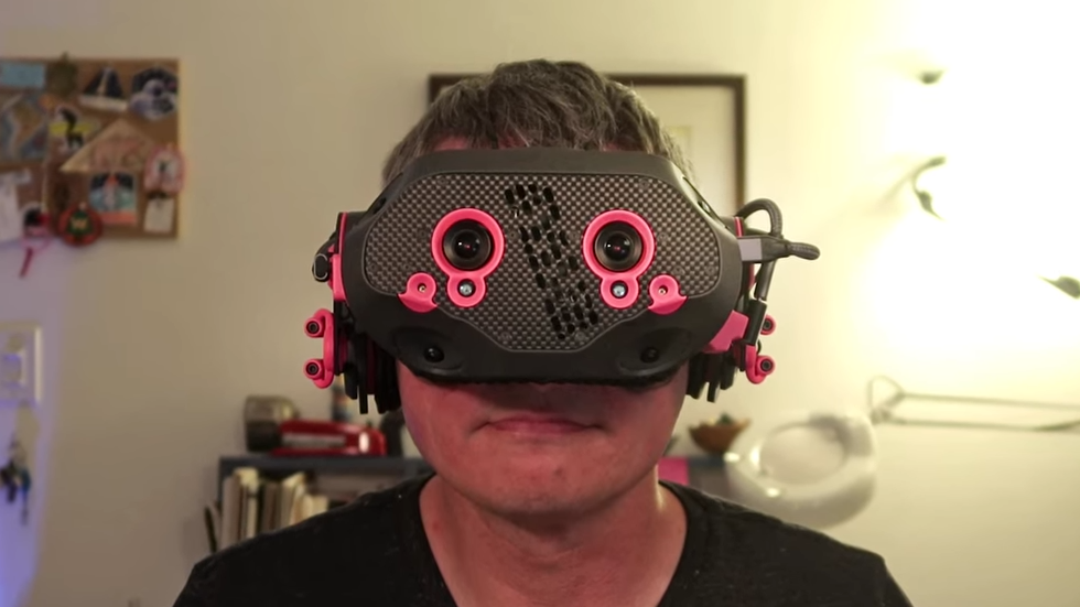 Beautifully Rebuilding A VR Headset To Add AR Features
