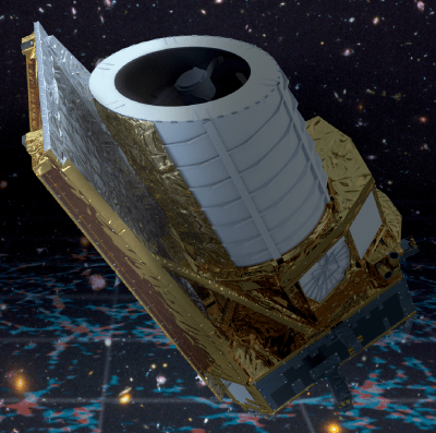 The Euclid spacecraft. (Credit: ESA)