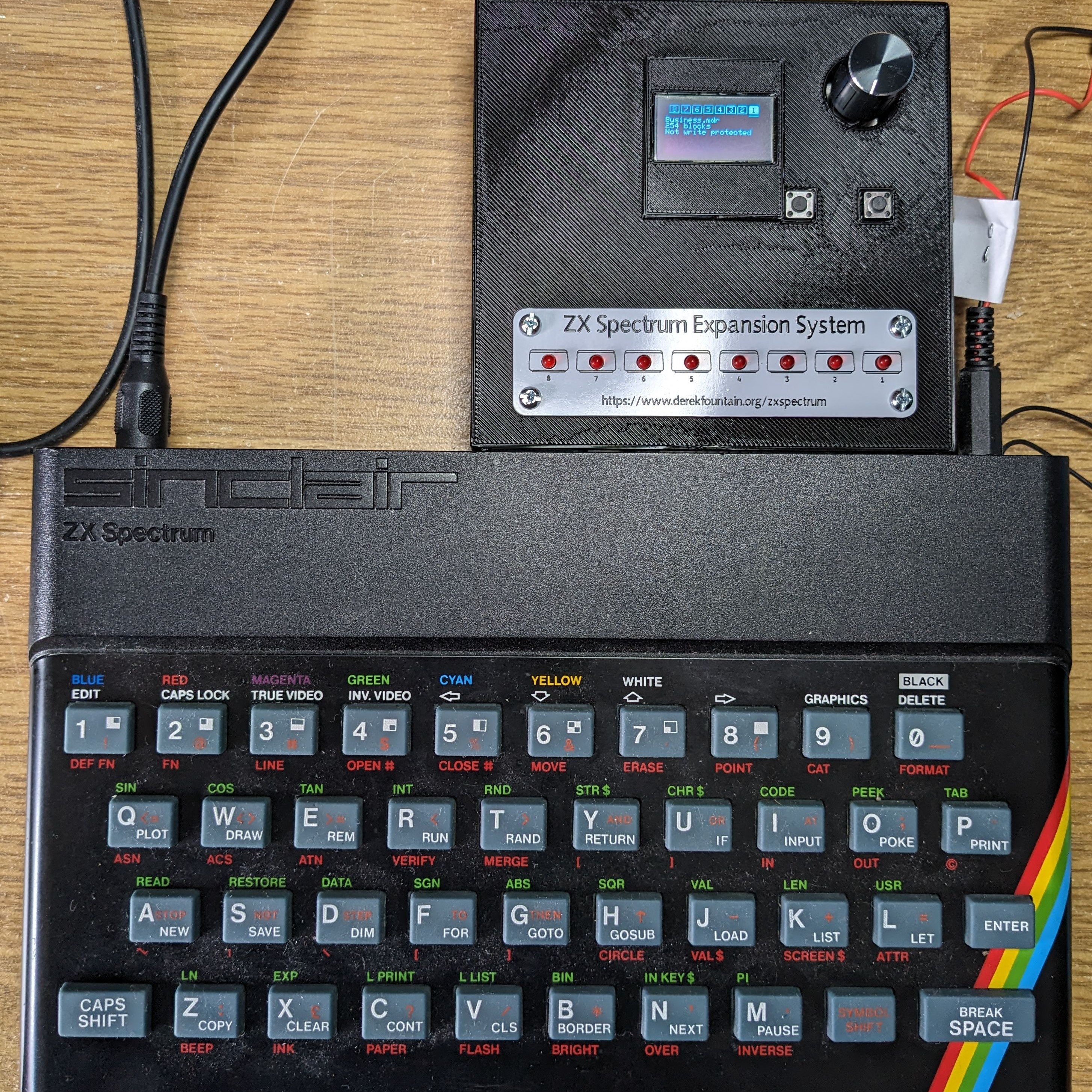 A Modern Replacement For The ZX Spectrum's Odd Tape Storage System 