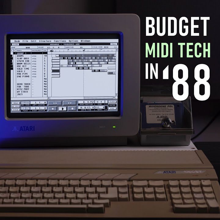 Building The Cheapest MIDI Home Studio From 1988 | Hackaday