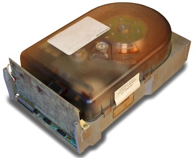 A CDC Finch hard disk drive, available in 8 to 32 MB for all your data storage needs. (Credit: Usage Electric)