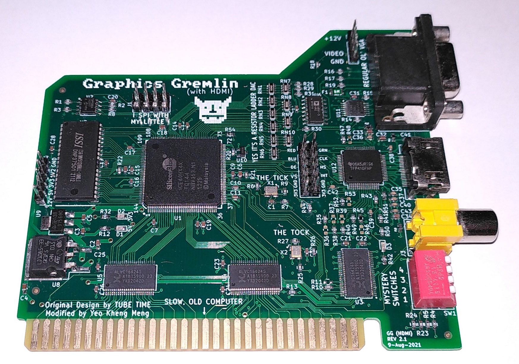 Upgraded Graphics Gremlin Adds HDMI Video To Vintage PCs