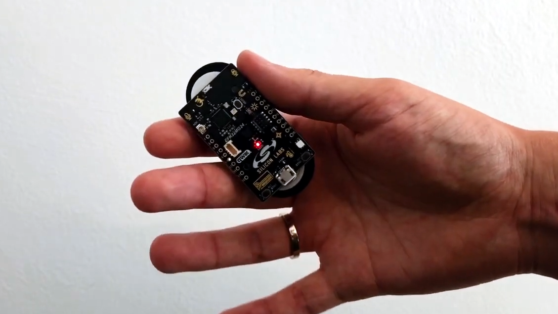 Compact, Gesture-Based Remote Control Over Bluetooth