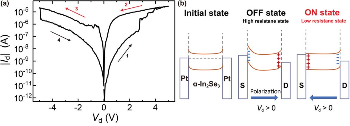 New Type of Ferroelectric Memory Constructed Using α-In2Se3 Material