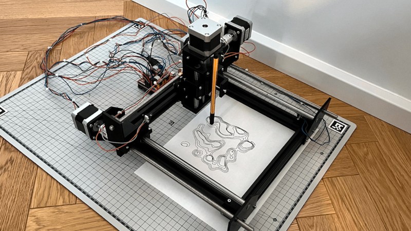Portable CNC Writing Machine DIY Plotter High Precision Pen Drawing Device  Intelligent - AliExpress