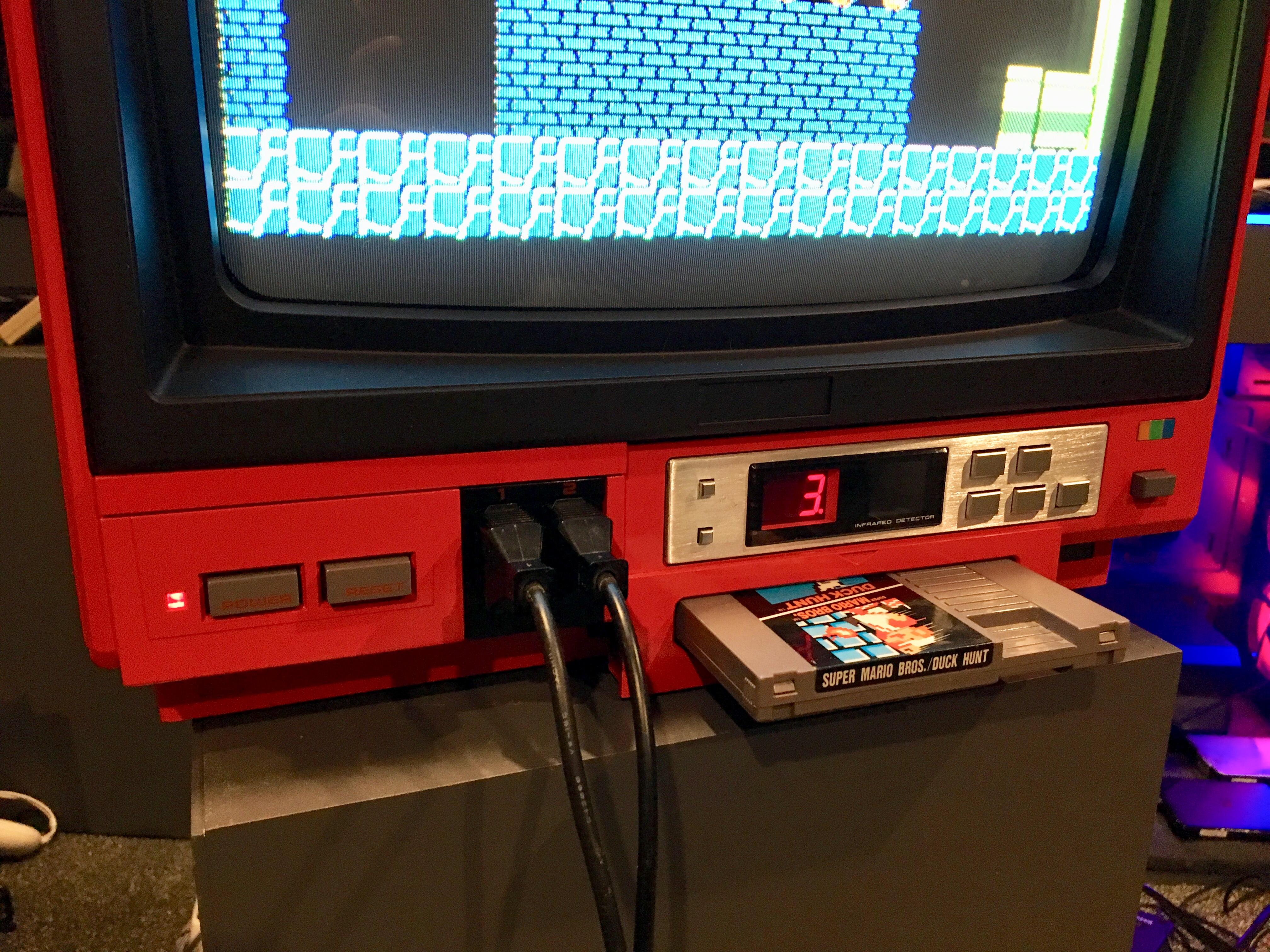 Famicom-Inspired NES TV Looks Rad In Red