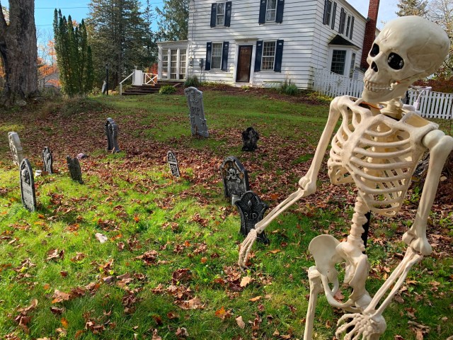 I was never really into Halloween but these kids sure have changed that (as  evidenced by the 12' skeleton in our front yard😅). Jett has…