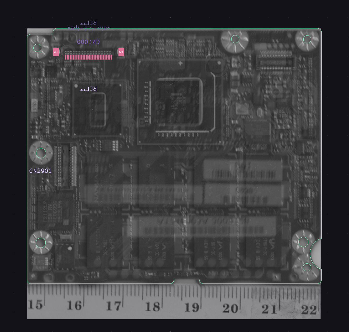 Revive A Sony Vaio P-Series With KiCad's Background Bitmaps | Hackaday