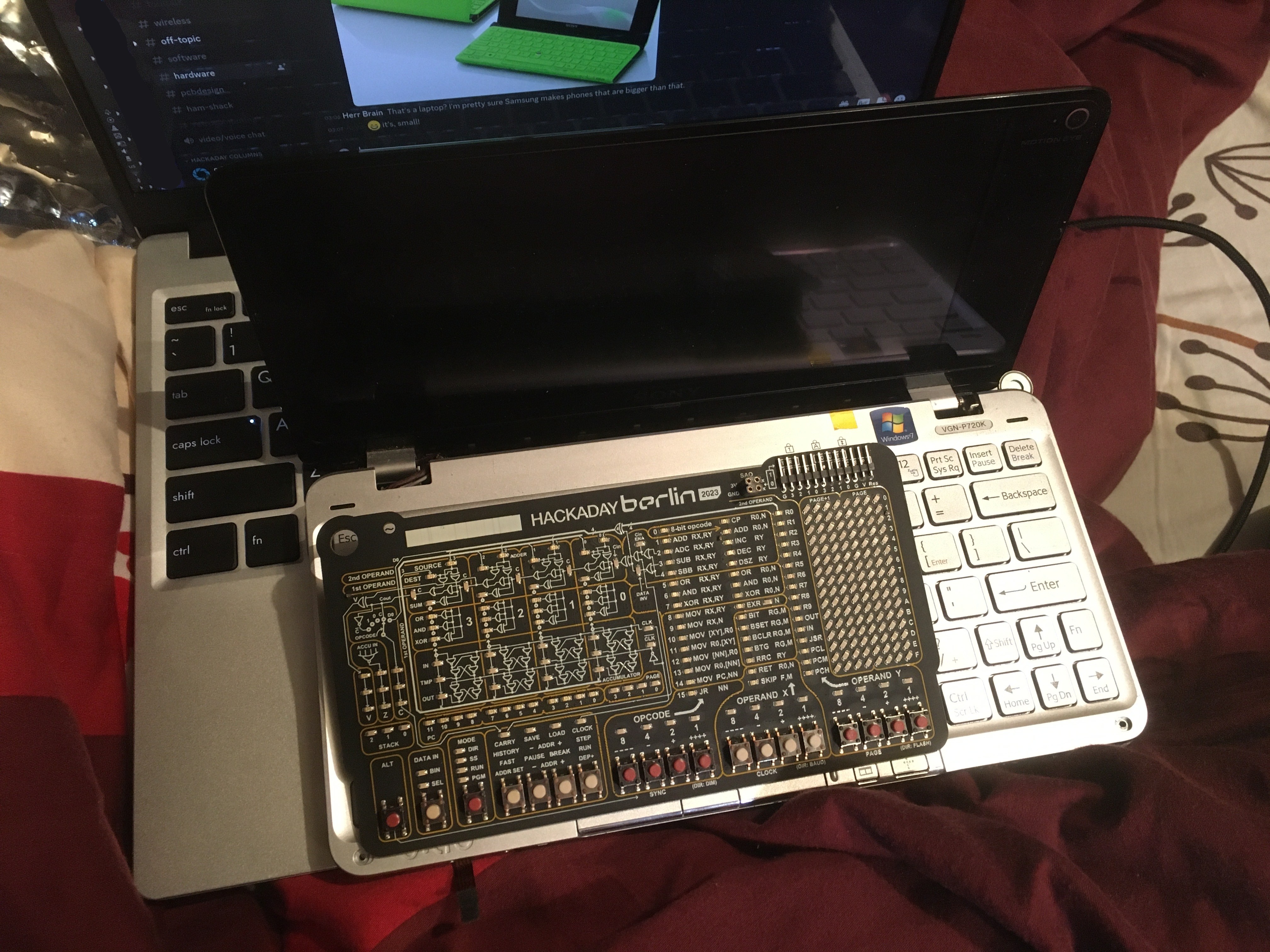 Revive A Sony Vaio P-Series With KiCad’s Background Bitmaps | Hackaday
