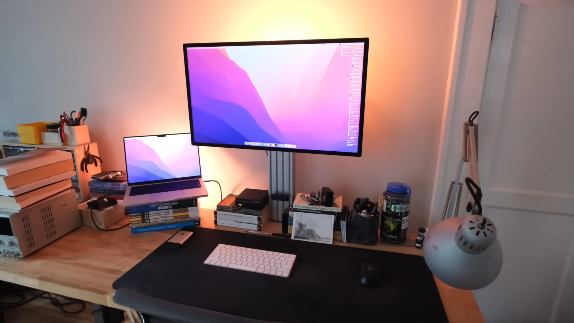 Custom Aluminum Monitor Stand For The Home Office