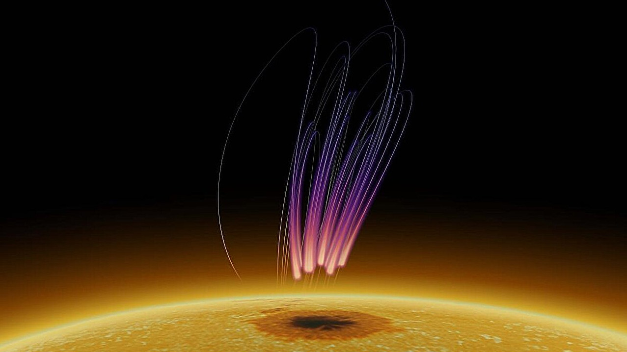 Radio Emissions Over Sunspots Challenge Models Of Stellar Magnetism