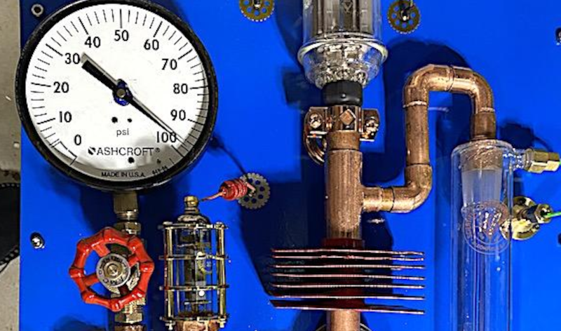 SteamPunk Manufacturing unit komt tot leven met een Arduino