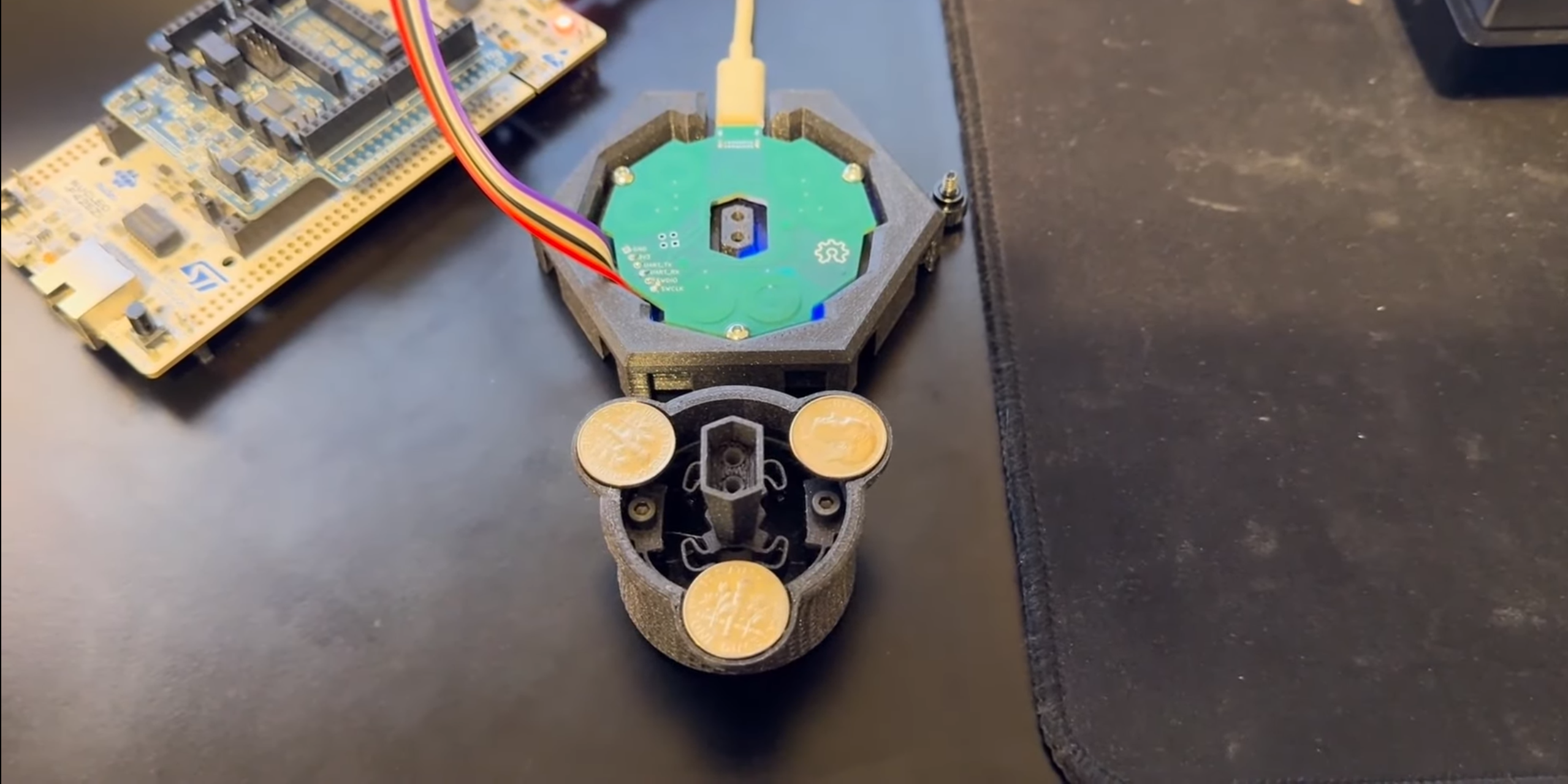 3D Mouse With 3D Printed Flexures And PCB Coils