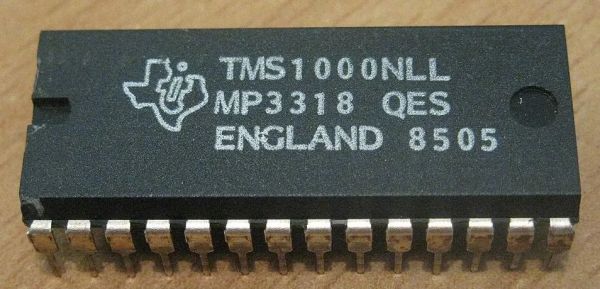 TMS 1000 Microcontroller - By Antonio Martí Campoy - Own work, CC BY-SA 4.0