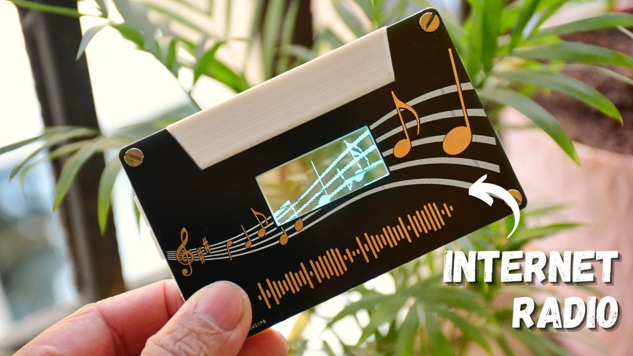Internet Radio Built In Charming Cassette-Like Form Factor