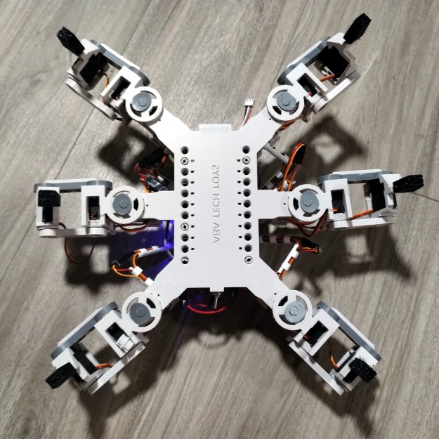 Fire Up The 3D Printer And Build Yourself A Spiderbot Hackaday