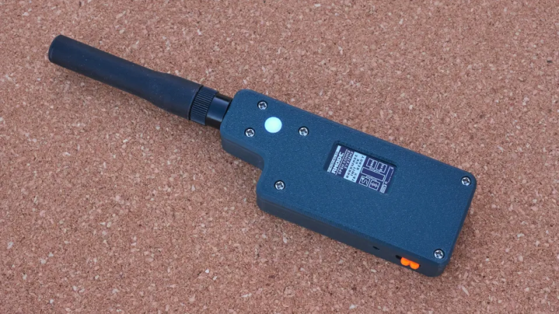A portable digital radio transceiver in a 3d printed case