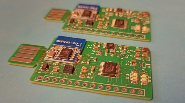 Two assembled 1 dollar TinyML boards