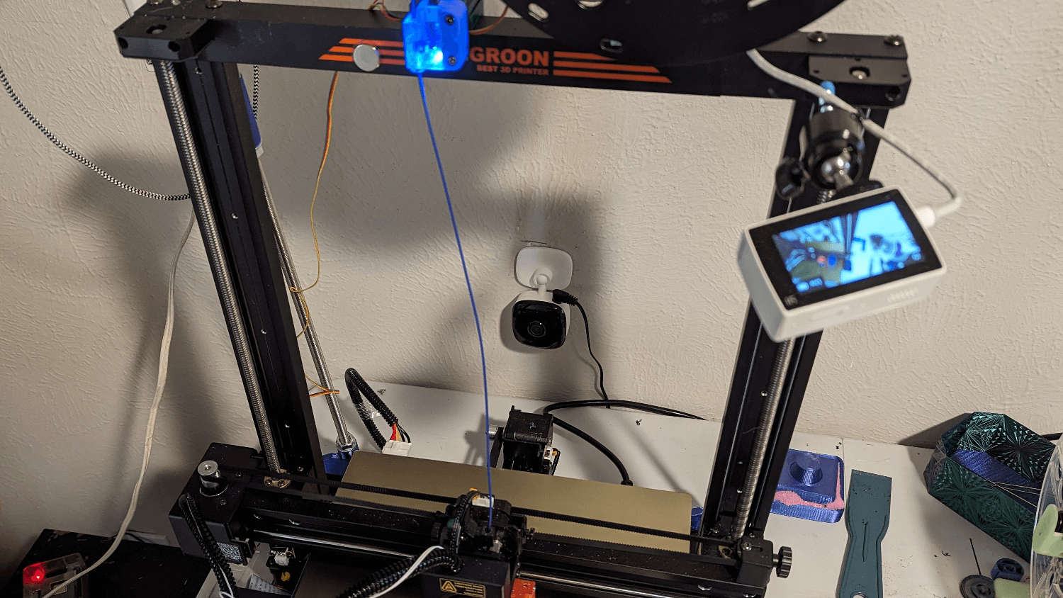 3D Printer Streaming Resolution Unlocks Webcam Options